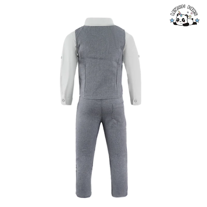 LEZONKIDS - Roupas de crianças boutique de alta qualidade conjunto de roupas de menino elegantes roupas de crianças